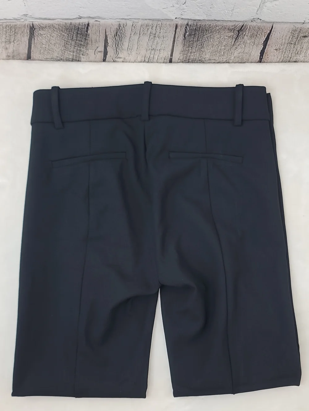 J Crew Cameron Bi-Stretch Cotton Slim Mid-Rise Tapered Crop Pant/Trouser Black